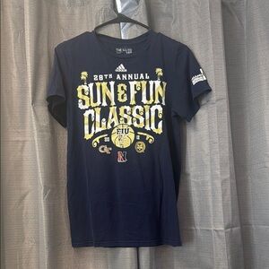Adidas Navy Blue Sun & Fun Classic Men's T-Shirt